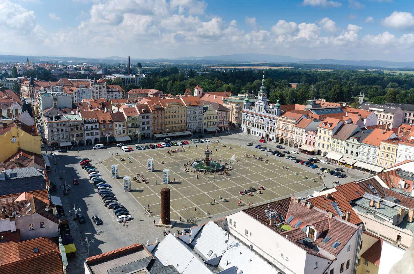 České Budějovice - Busse, Busse, Sehenswürdigkeiten